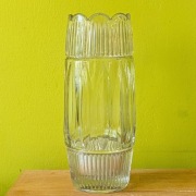 Modernistyczny WAZON OPTYK | Szkło PRL | Lata 70. | Design Vintage