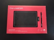 One by Wacom tablet graficzny piórkowy model s czerwony 