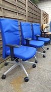 Krzesło Profim Plus New fotel obrotowy niebieskie Dostępne 3 sztuki 