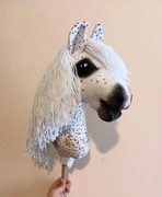 Hobby horse A4, siwy w hreczke, nowy