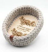 PROMOCJA ! Owalny Koszyczek "Harmonia" – Rękodzieło Med&Art / Dana