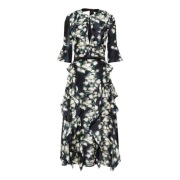 H&M Conscious Exclusive sukienka - jedwab - XS