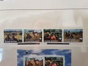 Gwinea Bissau 2008 Mi 3919-22  WWF  antylopa pasek idealna pozycja