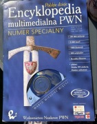 Encyklopedia multimedialna PWN płyta CD plakat Polskie dzieje
