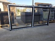 Okno PCV ze słupkiem uchylne gospodarcze 2-szybowe - OKNA NA WYMIAR