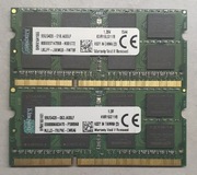 Pamięć RAM 8GB DDR3 PC3 SO-DIMM Kingston