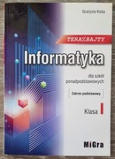 Informatyka dla szkół ponadpodstawowych zakres pod