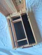 Sztaluga stołowa używana skrzynka plenerowa sztalugi 