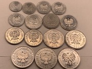 PRL Stan I 1 gr - 10 zł zestaw 25 szt. monet z lat 1949-88