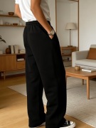 Zestaw spodni dresowych szare-czarne 2PAK