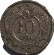Austro-Węgry 10 halerzy z 1893 roku - OBEJRZYJ MOJĄ OFERTĘ