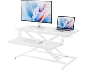 Ergomaker biurko stojące z regulacją wysokości białe nowe