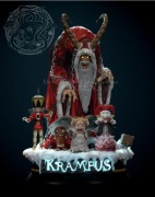 Figurka druk 3D żywica " Krampus By Creative Geek MB - F551 "- 120 mm