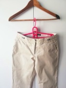 spodnie Orsay beż bawełna strech 32 XXS 34 XS Casual j. NOWE