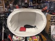 Namiot bezcieniowy sześcian 80 cm z 4 tłami torba. 