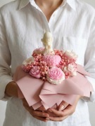 Candle Flower box ze świec sojowych – prezent na Komunia/Urodziny 