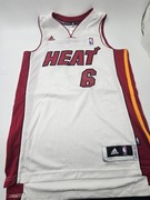 Adidas koszulka NBA Miami Heat LeBron James r. S