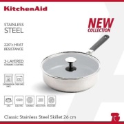 Patelnia Kitchen Aid classic 26cm 3.6l 