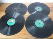 Płyty szelakowe Pathe La Voix De Son 4 sztuki ZOBACZ