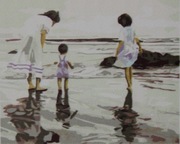 Malowanie po numerach 40x50 obraz na ramie