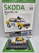 Model Deagostini z Serii Czeskiej - Skoda  105 L VB