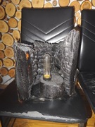 Lampka nocna ozdobna spalone drzewo . 