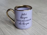 Kubek Elegant Fioletowy bez cenzury zabawny