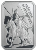 Srebrna moneta 10 zł 2006 Jeździec Piastowski Ag 925 lustrzana mennicza