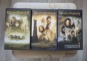 Kasety vhs Władca Pierścieni trylogia
