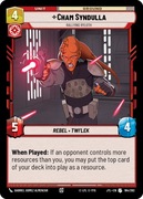 Star Wars: Unlimited - Cham Syndulla (U) x3