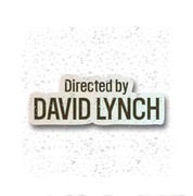 Naklejka „Directed by DAVID LYNCH” | Twin Peaks | TV Show 5cmx2,5cm