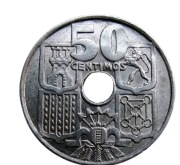 50 centimos 1963 Hiszpania