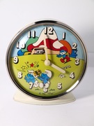 Stary budzik Smerfy.