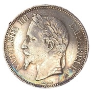 5 franków Napoleon III 1870 A