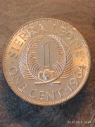 Sierra Leone 1 cent, 1964