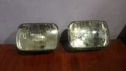 Fiat 126 lampy przód H4 Zelmot Wesem + żarówki + przekaźniki