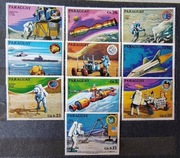PARAGWAJ 1971. BADANIE KOSMOSU. Pełna Seria.10szt...CZYSTE**!!!