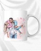 Kubek z nadrukiem I będę Cię wkurwi*ć do końca moich dni 