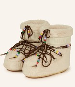 Moon Boot Śniegowce Damskie Icon Low Faux Fur Beads Cream 39/41