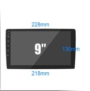 Radio 9cali 2-DIN Wi-fi 4G GPS Android