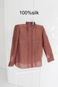100%jedwab Massimo Dutti bez wad M/L
