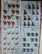 POLSKA 2020 ZWIERZETA 5061-63 ARKUSZE  CZYSTE 