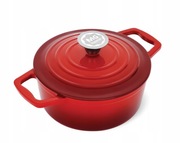 Garnek żeliwny MG home 4,8l 25cm indukcja