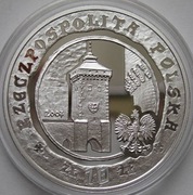 Polska 10 złotych 2007 - lokacja Krakowa 750 lat - srebro - stan menniczy