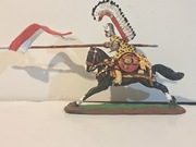 Żołnierzyki PRL figurki Husarz 17 wiek