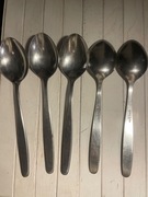 PRL Hefra Stainless Poland 5 łyżek 