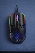 Xtrfy MZ1 RGB Rail (Transparent Black) – NOWA, przewodowa mysz gamingowa