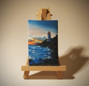 Mini obraz na sztaludze