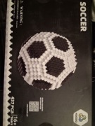 Klocki Konstrukcyjne Piłka Nożna 3D 437 el. ABS DIY Model