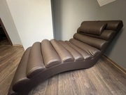 Szezlong Miami leżanka Brąz